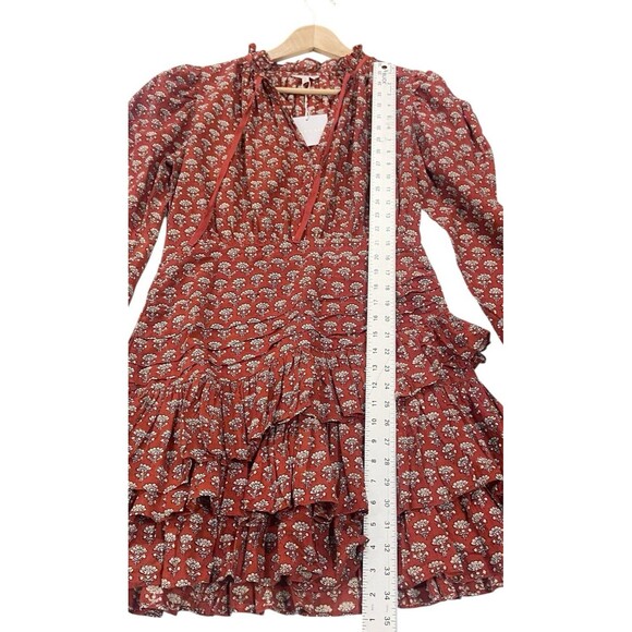 Anna Cate Honey on Miami Isabella Dress Red/Geko Women’s Size Small - Picture 12 of 12